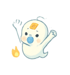 おばけベビーの夜のおさんぽ（個別スタンプ：8）