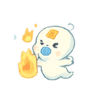 おばけベビーの夜のおさんぽ（個別スタンプ：11）