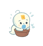 おばけベビーの夜のおさんぽ（個別スタンプ：14）