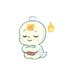 おばけベビーの夜のおさんぽ（個別スタンプ：18）