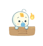 おばけベビーの夜のおさんぽ（個別スタンプ：19）