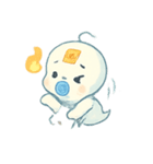 おばけベビーの夜のおさんぽ（個別スタンプ：21）