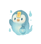 幽霊ペンギン灯籠散歩（個別スタンプ：12）