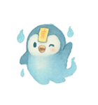 幽霊ペンギン灯籠散歩（個別スタンプ：18）