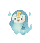 幽霊ペンギン灯籠散歩（個別スタンプ：19）