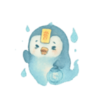 幽霊ペンギン灯籠散歩（個別スタンプ：20）