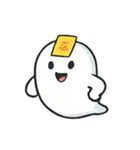 ちびぽちゃおばけの手振り劇場（個別スタンプ：3）