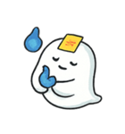 ちびぽちゃおばけの手振り劇場（個別スタンプ：6）