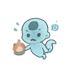 おばけベビー水盆あそび（個別スタンプ：5）