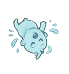 おばけベビー水盆あそび（個別スタンプ：16）