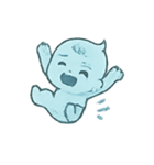 おばけベビー水盆あそび（個別スタンプ：24）