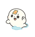 あかいちゃん ゆるかわおばけ（個別スタンプ：3）