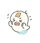あかいちゃん ゆるかわおばけ（個別スタンプ：24）