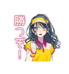 おしゃれJK★テニス部の日常（個別スタンプ：4）