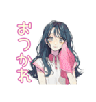 おしゃれJK★テニス部の日常（個別スタンプ：8）