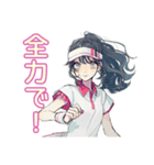 おしゃれJK★テニス部の日常（個別スタンプ：13）