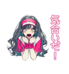 おしゃれJK★テニス部の日常（個別スタンプ：22）