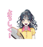 おしゃれJK★テニス部の日常（個別スタンプ：40）