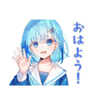 キラキラ★女子高生の写真部（個別スタンプ：2）