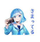 キラキラ★女子高生の写真部（個別スタンプ：22）