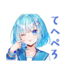 キラキラ★女子高生の写真部（個別スタンプ：34）