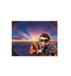 #Sunset *move（個別スタンプ：1）