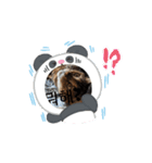 ベンガルらいくん韓国語（個別スタンプ：1）