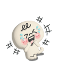 ぷっくりまるしまさんとおばけさん（個別スタンプ：19）