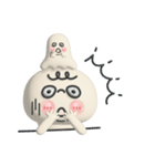 ぷっくりまるしまさんとおばけさん（個別スタンプ：23）