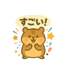 ゆるかわハムスターの毎日送れるスタンプ（個別スタンプ：24）