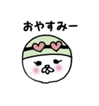 水泳帽をかぶった星人（個別スタンプ：21）