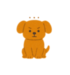 ほっこりクレヨン犬スタンプ（個別スタンプ：32）