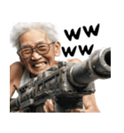 バズーカばばぁ！(便利なポジティブ返信)（個別スタンプ：5）