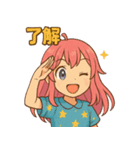 ルナのゆるカワスタンプ vol.1（個別スタンプ：5）