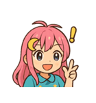 ルナのゆるカワスタンプ vol.1（個別スタンプ：11）