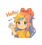 結虹（ゆに）スタンプ vol.1（個別スタンプ：10）