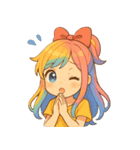 結虹（ゆに）スタンプ vol.1（個別スタンプ：12）