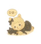 ゴスロリアルパカの情緒スタンプ（個別スタンプ：26）