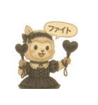 ゴスロリアルパカの情緒スタンプ（個別スタンプ：31）