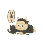 ゴスロリアルパカの情緒スタンプ（個別スタンプ：38）