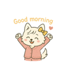 Full of energy with fun LINE stickers（個別スタンプ：7）