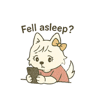 Full of energy with fun LINE stickers（個別スタンプ：9）
