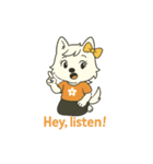 Full of energy with fun LINE stickers（個別スタンプ：12）