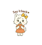 Full of energy with fun LINE stickers（個別スタンプ：18）