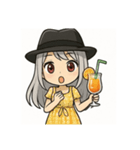 トロピカルゆわかわ（個別スタンプ：3）