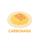 日本のくらし（洋食）（個別スタンプ：3）