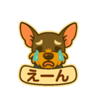 ミニシュナシュナウザーしょこらのスタンプ（個別スタンプ：13）
