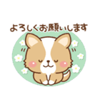 丁寧♪ゆるコーギー大人の日常スタンプ03（個別スタンプ：5）