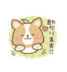 丁寧♪ゆるコーギー大人の日常スタンプ03（個別スタンプ：7）