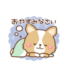 丁寧♪ゆるコーギー大人の日常スタンプ03（個別スタンプ：36）